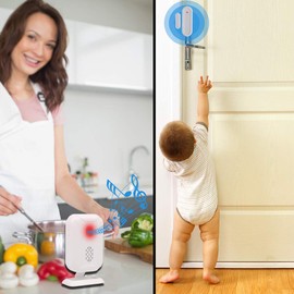 Mengshen Door Window Touch Sensor - Works with Siren, Alarm Transmitter, Wireless Bell Receiver