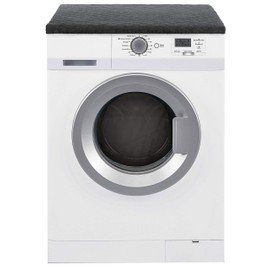 Brandsseller Tumble Dryer and Washing Machine Cover 100% Cotton Approx. 60 x 60 x 5 cm Anthracite