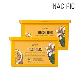 Nessic Fresh Herb Origin Daily Mask Pack X2 / 네시픽 프레쉬 허브 오리진 데일리 마스크 팩 x2개