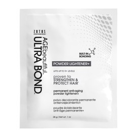 AGE beautiful Permanent Powder Hair Lightener with Ultra Bond Building | Strengthens, Protects & Nourishes | Lifts up to 9+ Levels | For Lightening & Highlights | 1 Oz