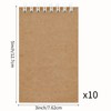 Hooqict 10 Pack Small Pocket Notebook Mini Notebooks Bulk Small