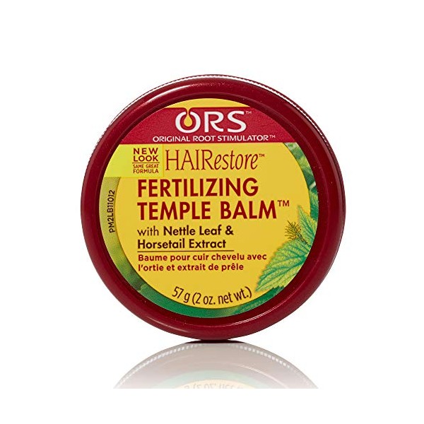 ORS HAIRestore Fertilizing Temple Balm with Nettle Leaf and Horsetail Extract 2 oz (Pack of 3)