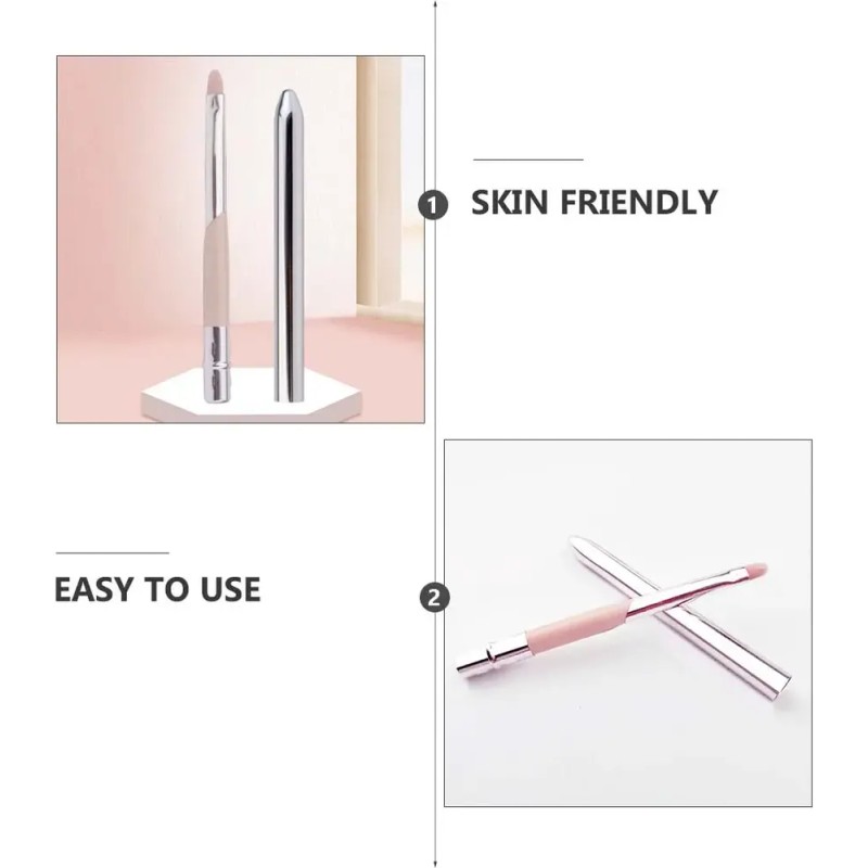 Pincel Para Labios, Maquillaje, Pintalabios, Aplicador .