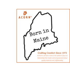 Acorn Women's Faux Fur Chinchilla Collar Slipper, Stone, Medium / 6.5-7.5