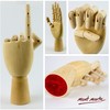Mont Marte Mannequin Hand – Wooden Model Hand – Left