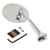 Peep Mirror 4 Inch With Extended Arm Driver Side Or