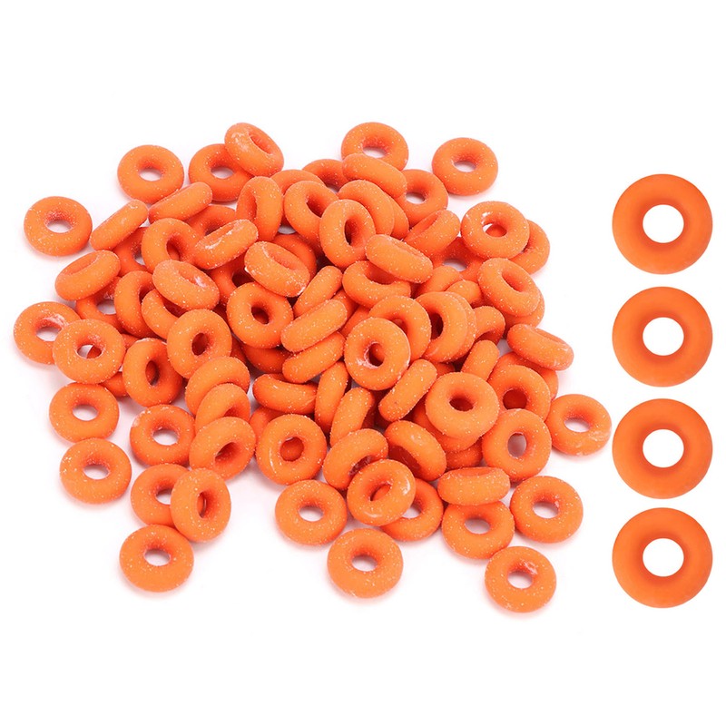 100Pcs Rubber Elastic Sheep Cow Pig Tail Castration Pliers Rings