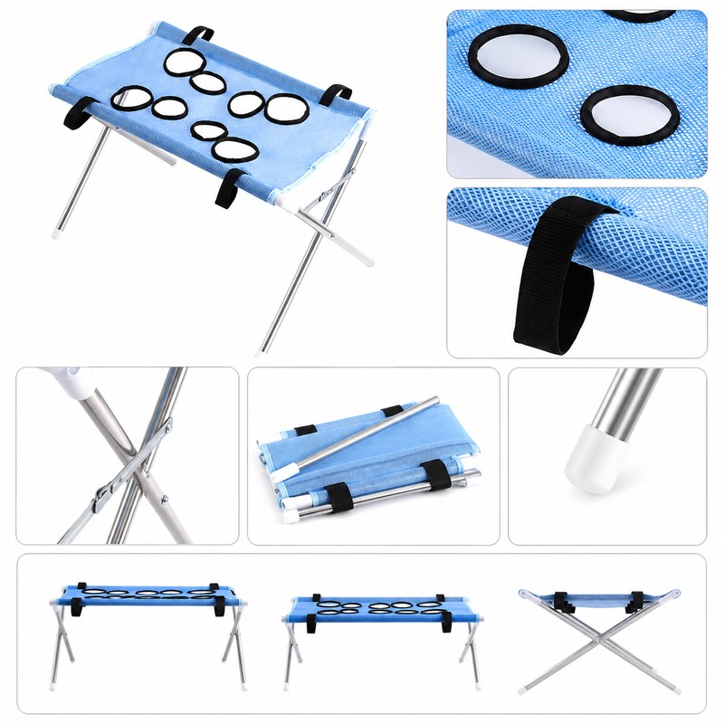 Foldable Pet Grooming Bath Table for Dogs & Cats –