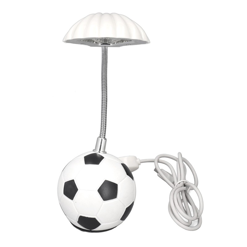 Miniature LED Table Lamp Soccer Desk Lamp Soccer Base Seashell