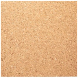 Kawaji Shoten Cork Sheet, Medium Grit, 11.8 x 11.8 x 0.2 inches (300 x 300 x 4 mm), Brown