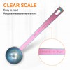 sourcing map 2pcs Single Measuring Spoon 1tbsp (3tsp, 15ml) Teaspoon/Tablespoon