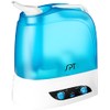 SPT SU-2628BA: Dual Mist Humidifier with ION Exchange Filter