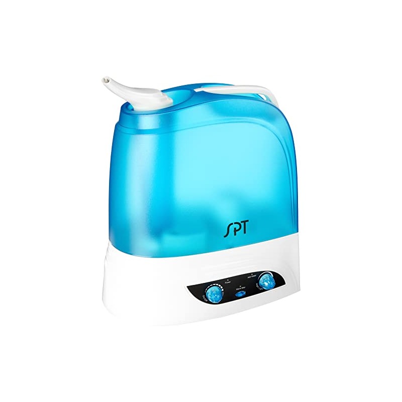 SPT SU-2628BA: Dual Mist Humidifier with ION Exchange Filter