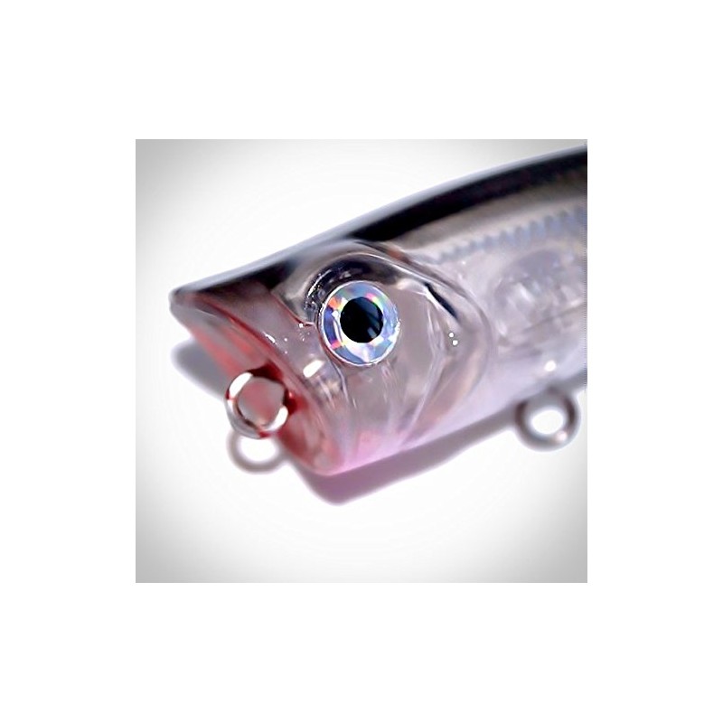 Creek Edge Bass Mini Popper Vibration, 10 Pieces, 2.0 inches