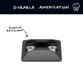 VanEssential Venture L-Track Single Stud Mount Gray - 2 Pack