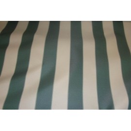 luvfabrics Hunter Green Ivory Waterproof Outdoor Canvas Fabric 60" 600 Denier Wide Per Yard