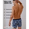 DANISH ENDURANCE Men's Boxer Shorts, Pack of 3, Soft Cotton