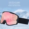 Anti Fog Ski Goggles UV Protection Adjustable Men Women Adult
