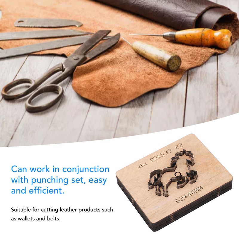 Leather Cutting Die Horse Shape Punch Cutter Craft Mould Tool