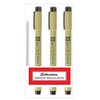 Sakura Pigma Micron PN Black, Pack of 3 and ESTOMP