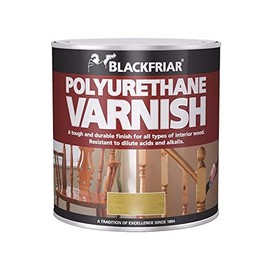 Blackfriar BKFPCSV500 Polyurethane Varnish P100, 500 ml, Clear Satin