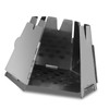 Mini Folding Stainlesss Steel Hexagon Wood Stove Portable Outdoor Camping