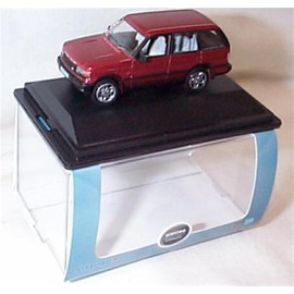 oxford LAND R0VER RANGE R0VER P38 rioja red car 1:76 railway scale diecast model