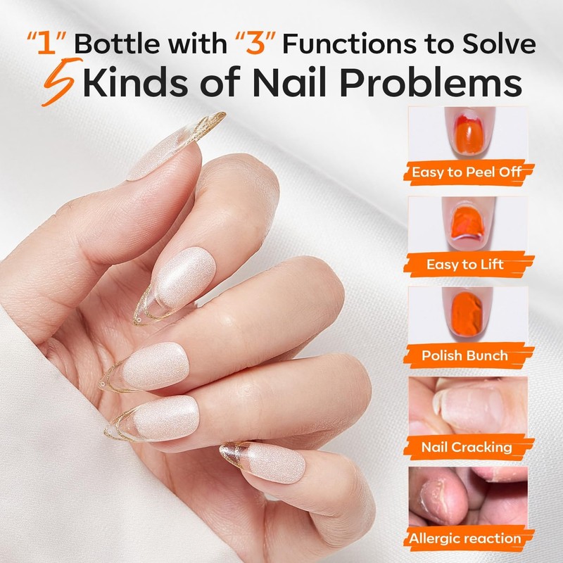Modelones 1 Pc 3-in-One Nail Prep, 15 ml Nail Dehydrator