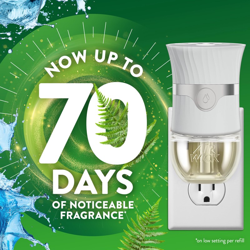 Air Wick Plug In Scented Oil Refill,Fresh Waters, 2 ct