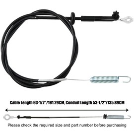 SizendHK 115-8439 Engine Blade Brake Cable for Toro 22in Recycler Lawn Mower 20333 20333C 20373 20376 20958 21764 21772, Replaces 290-923 Clutch Cable