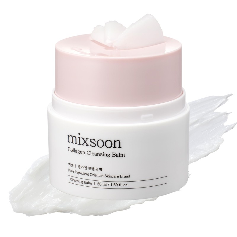 mixsoon Collagen Cleansing Balm - Soft Melting Lightweight Grinding Balm,