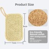 Suytvenxau 2 PCS Loofah Natural Shower Sponges, Eco-Friendly Exfoliating Body