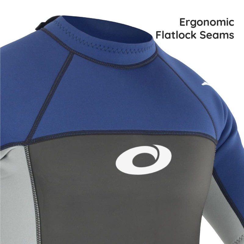 Osprey Men's Shorty 3 mm Summer Wetsuit, Adult Short Sleeve