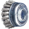PFERD Cup brush, diameter 65 mm, braided, 0.35 mm steel