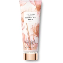 Loción corporal hidratante de leche de coco y rosas