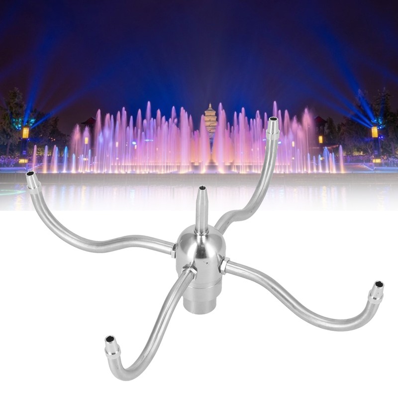 DN25 G1 Female Thread Waterscape Rotating Nozzle Stainless Steel 4