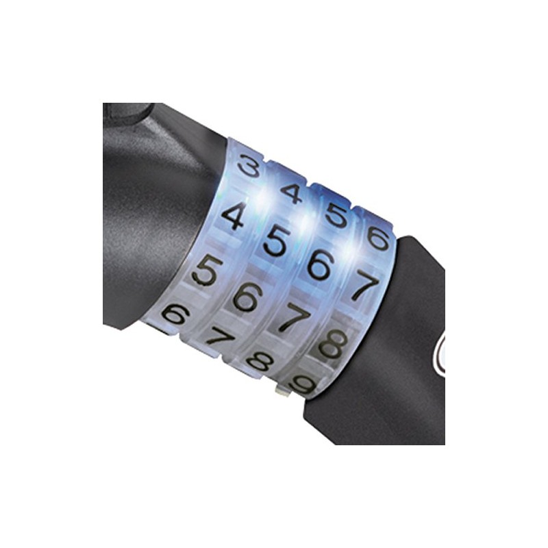 ABUS Steel-O-Flex Raydo Pro 1460/85 + Kf,Black,85 cm