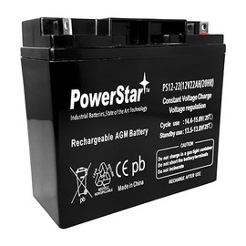 PowerStar® HR22-12 Genuine BB Battery - 22 amp Hour - 12 Volt