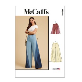 McCall's Misses Shorts & Pants Sewing Pattern Set M8408 Sizes 16-18-22