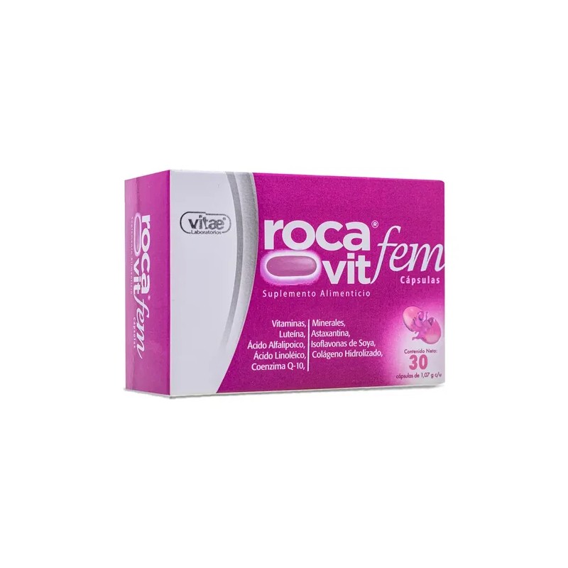 Rocavit Fem C30 Cápsulas Vitaminas Y Minerales
