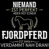 Fashionalarm Gym Bag – Niemand ist perfekt – Fjordpferd |