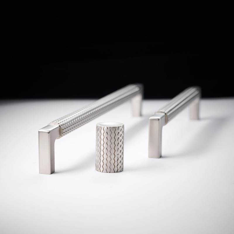 GOFFIDECO 10 Pack 5 inch(128mm) Brushed Satin Nickel Cabinet Pulls