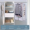 Garment bags Suit cover bags for hanging clothes 100cm, Moth