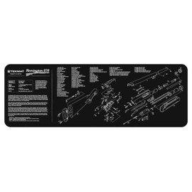 TekMat Remington 870 Gun Cleaning Mat, Black, TEK-R36-REM-870, One Size