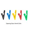 Electrical Wire Test Clips Clamps 30V‑60V Maximum10A 6mm/0.24in Open for