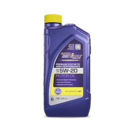 Royal Purple 01520 SAE Multi-Grade Synthetic Motor Oil 5W20 Case of 12 Quarts