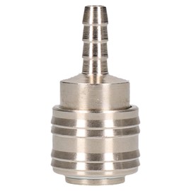 Euro Air Hose Connector Fitting Quick Release Pack Threaded & Hose Tail Barb