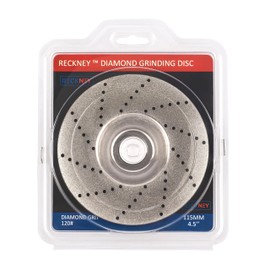 RECKNEY 115mm Electroplated Diamond Grinding Disc Wheel Disc Polishing Tool For Tiles Granite Marble Stone Glass (1)