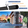 NQ 6 FT Flag Pole for Outside House with Eagle