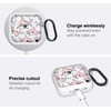MOSNOVO Case for Airpods 4, Protective Clear Case with Shockproof